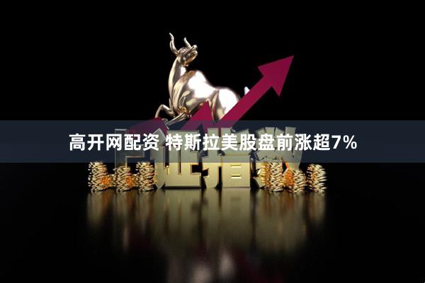 高开网配资 特斯拉美股盘前涨超7%