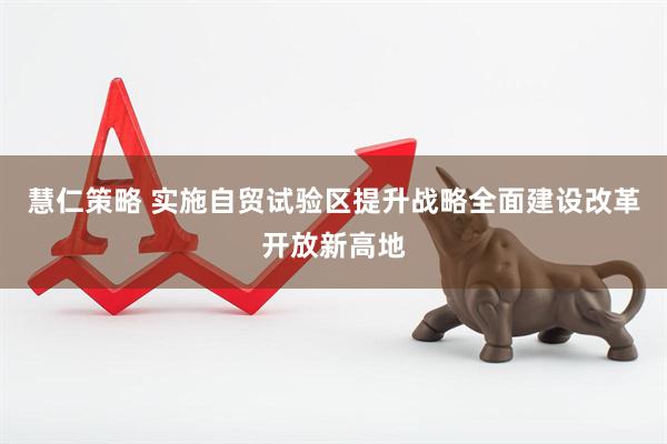 慧仁策略 实施自贸试验区提升战略全面建设改革开放新高地